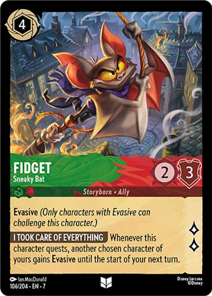 Fidget - Sneaky Bat