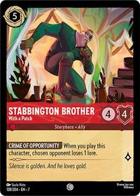 Stabbington Brother - With a Patch