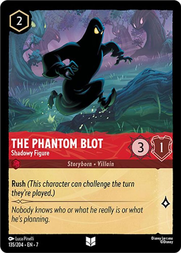 The Phantom Blot - Shadowy Figure