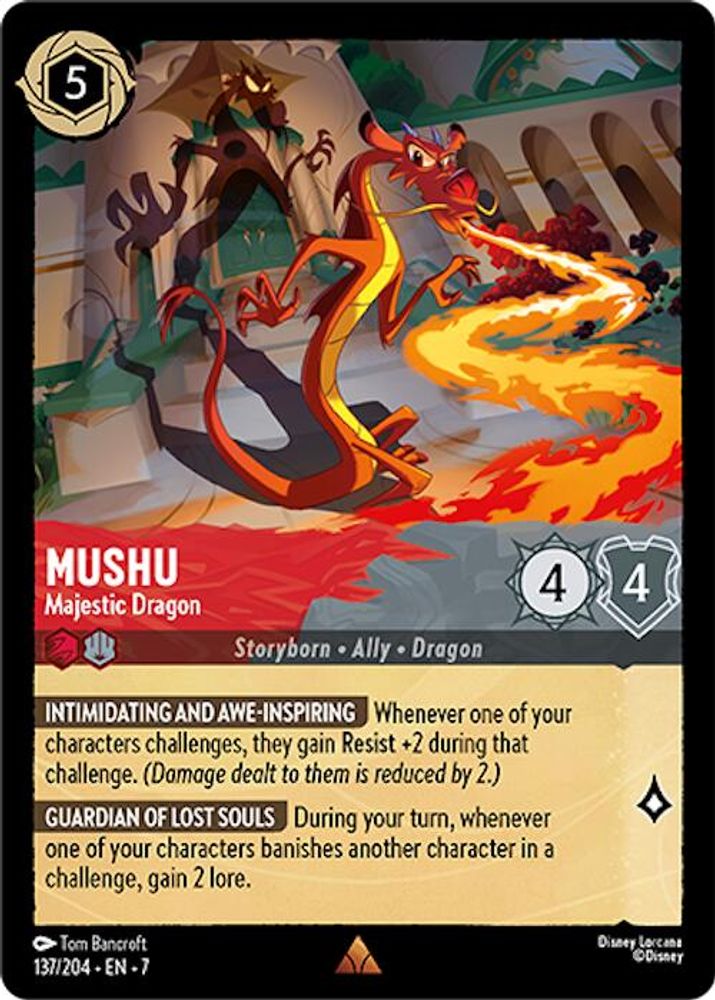 Mushu - Majestic Dragon