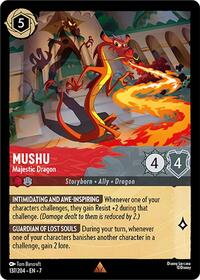 Mushu - Majestic Dragon