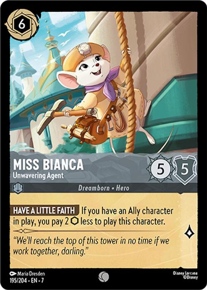 Miss Bianca - Unwavering Agent