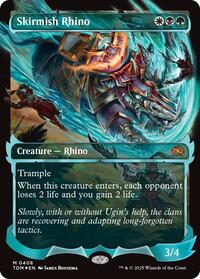 Skirmish Rhino (Showcase), Tarkir: Dragonstorm