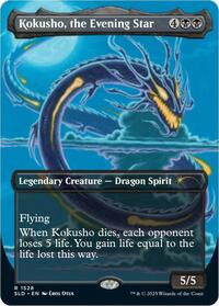 Kokusho, the Evening Star (Rainbow Foil), Secret Lair Drop Series