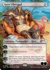 Karn Liberated, Secret Lair Showdown