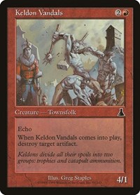 Keldon Vandals, Urza's Destiny