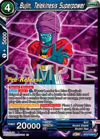Bujin, Telekinesis Superpower