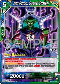 King Piccolo, Survival Strategy