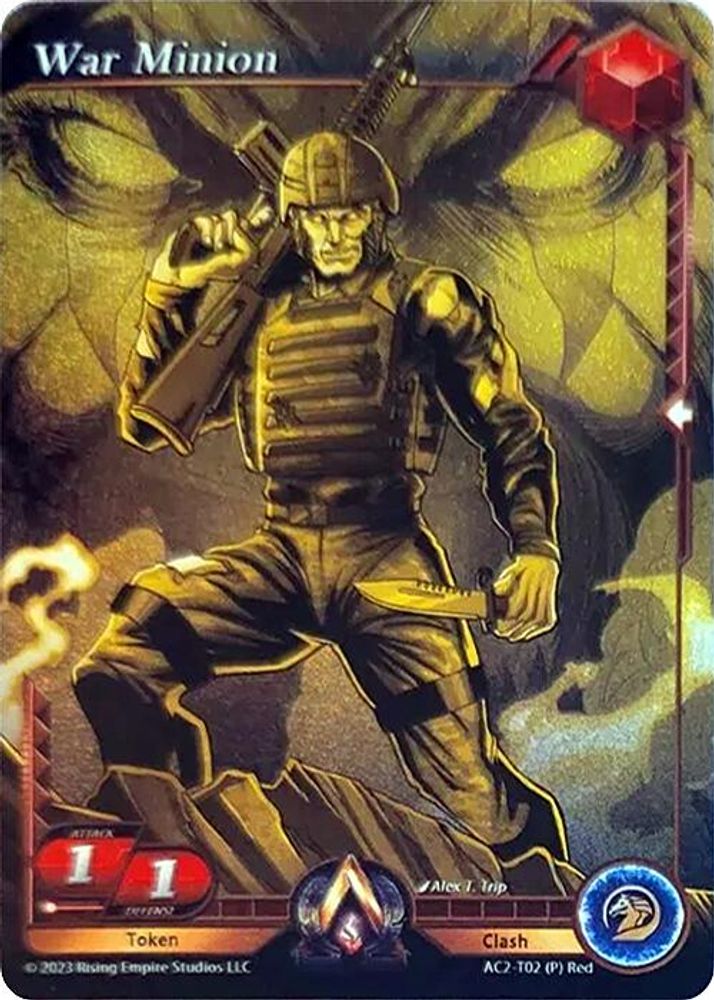 War Minion (Gold), Standard, front
