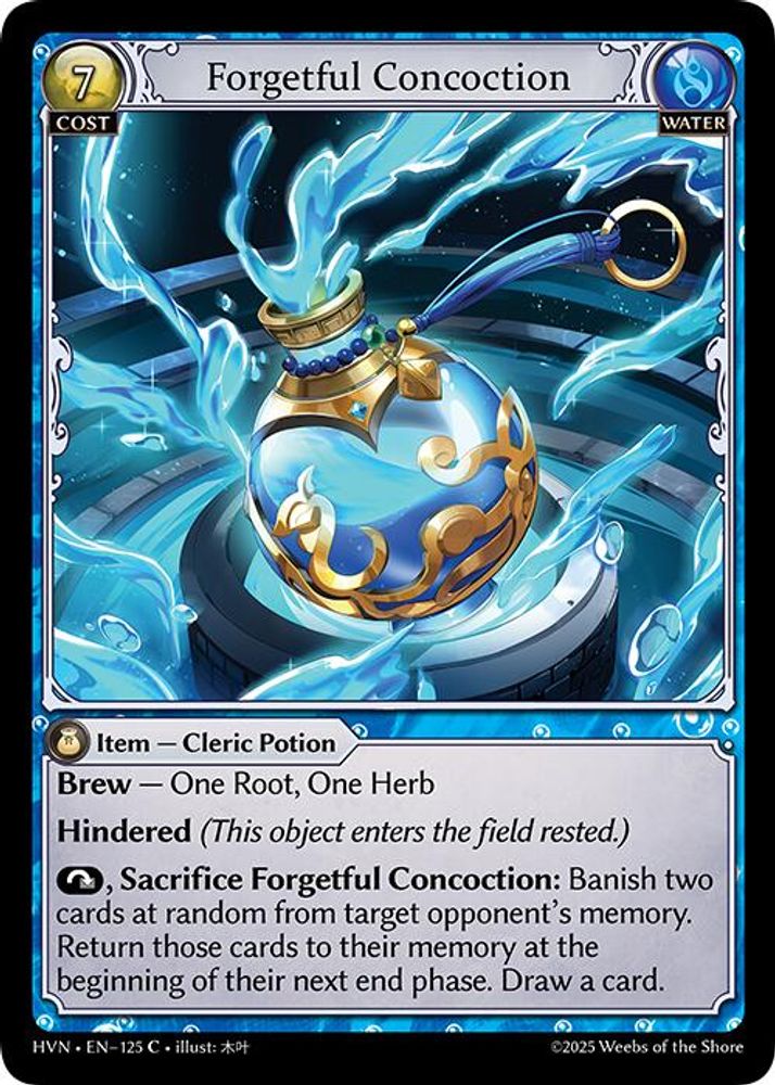 Forgetful Concoction, Standard, front