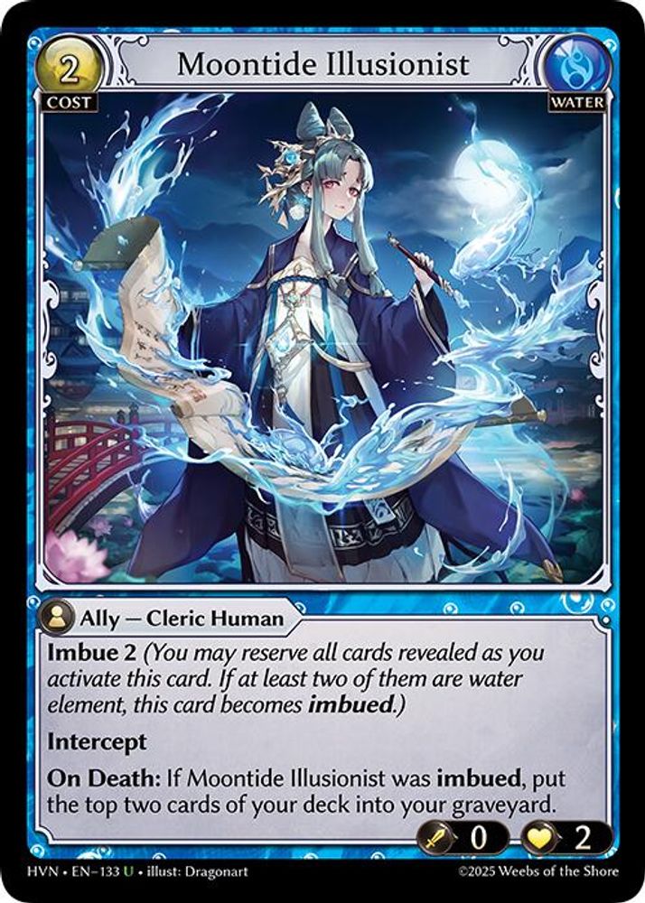 Moontide Illusionist, Standard, front