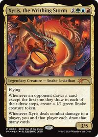 Xyris, the Writhing Storm (Year of the Snake 2025), Standard Showdown Promos