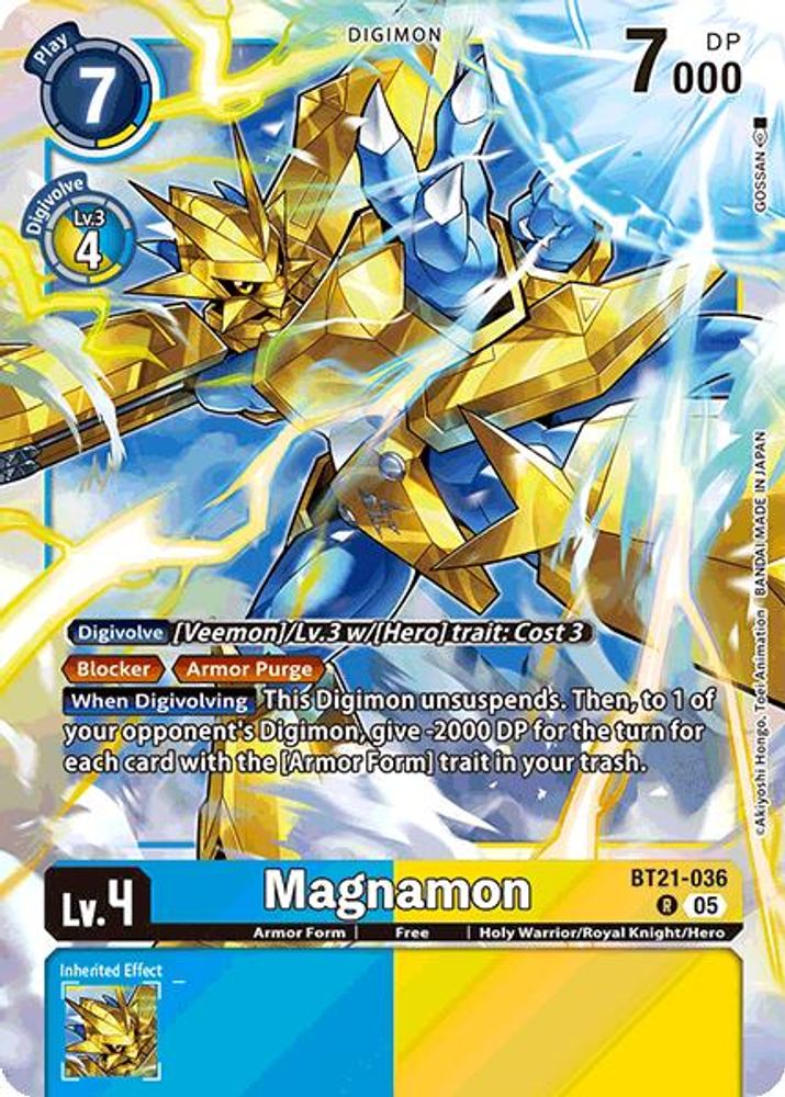 Magnamon, Foil, front