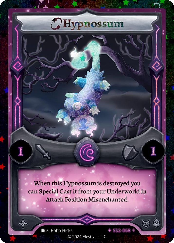 Hypnossum (Stellar), Reverse-holo, front