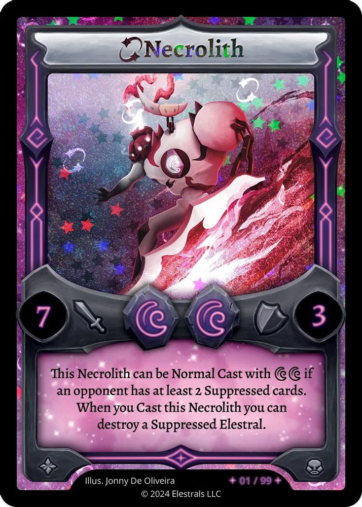 Necrolith (Seralized), Standard, front