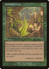 Rofellos's Gift, Urza's Destiny