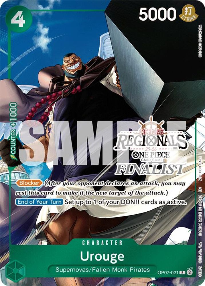 Urouge (Offline Regional Finalist Card Set 2025 Vol.1)