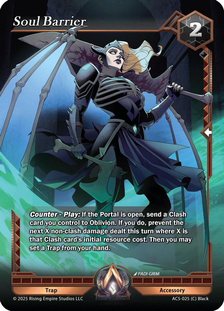Soul Barrier, Standard, front