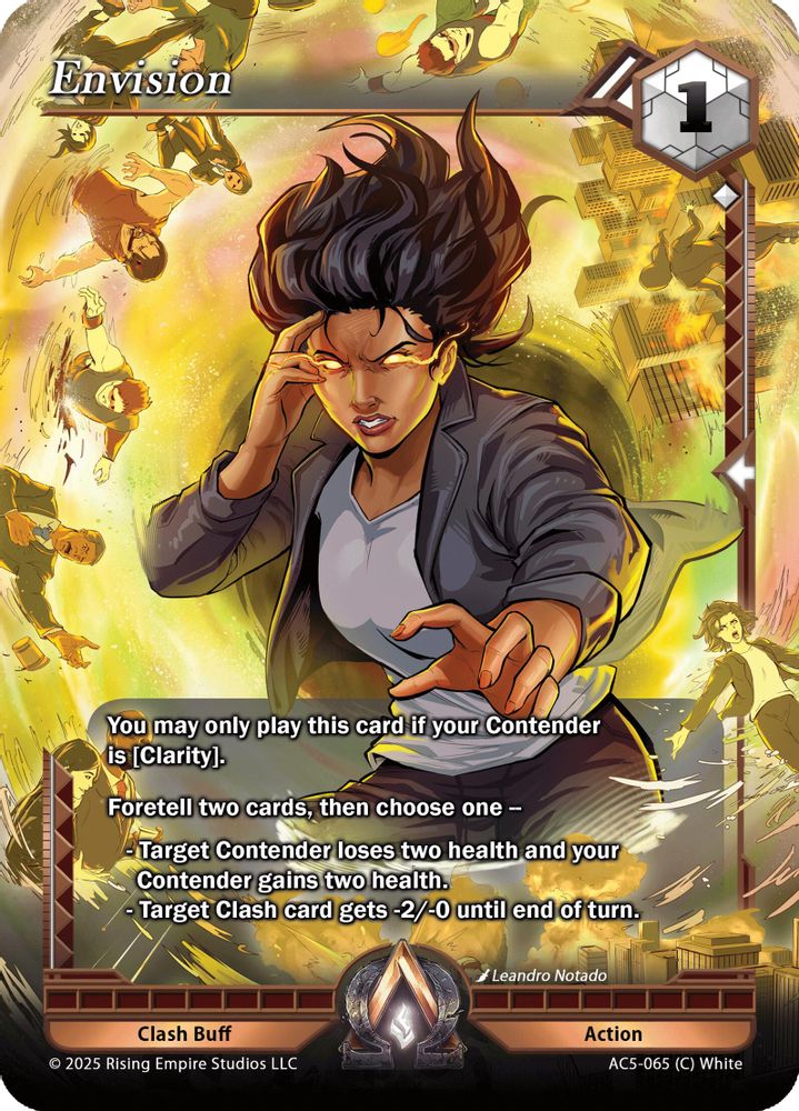 Envision, Standard, front