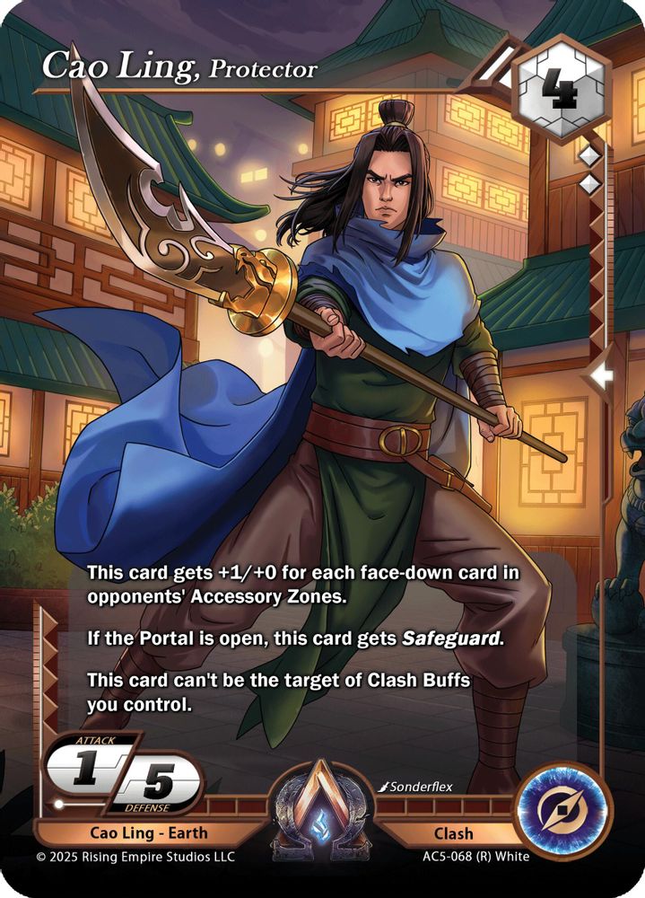 Cao Ling, Protector, Standard, front