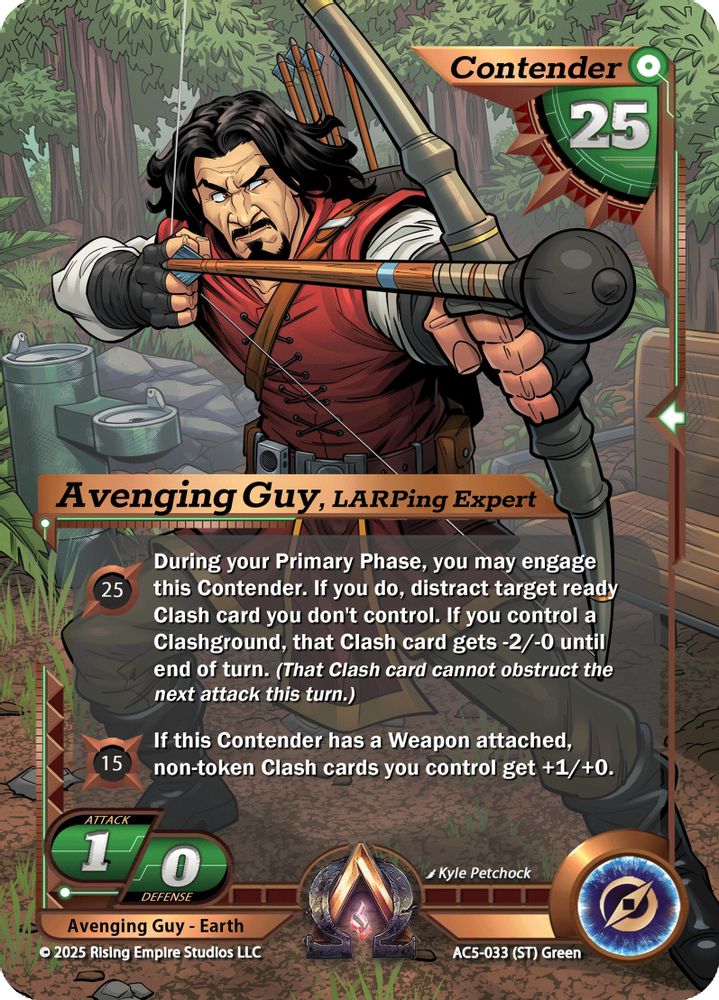 Avenging Guy, LARPing Expert (Clash Kit Exclusive), Standard, front