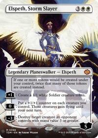 Elspeth, Storm Slayer (Borderless), Tarkir: Dragonstorm