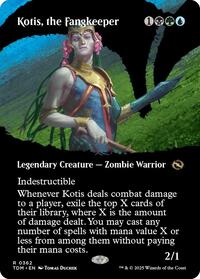 Kotis, the Fangkeeper (Borderless), Tarkir: Dragonstorm