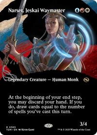 Narset, Jeskai Waymaster (Borderless), Tarkir: Dragonstorm