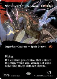 Neriv, Heart of the Storm (Borderless), Tarkir: Dragonstorm