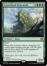 Craterhoof Behemoth, Tarkir: Dragonstorm