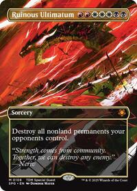 Ruinous Ultimatum (Borderless), Special Guests