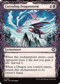 Corroding Dragonstorm (Showcase), Tarkir: Dragonstorm