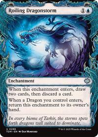 Roiling Dragonstorm (Showcase), Tarkir: Dragonstorm