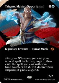 Taigam, Master Opportunist (Borderless), Tarkir: Dragonstorm