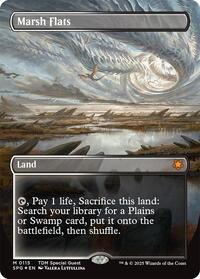 Marsh Flats (Borderless) (Dragonscale Foil), Special Guests