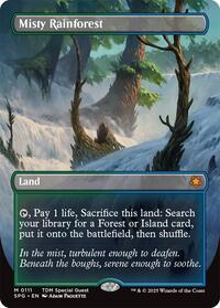 Misty Rainforest (Borderless), Special Guests