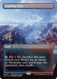 Scalding Tarn (Borderless) (Dragonscale Foil), Special Guests