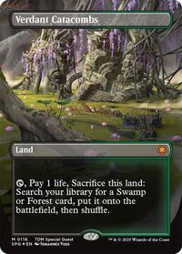 Verdant Catacombs (Borderless) (Dragonscale Foil), Special Guests