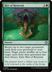 Rite of Renewal, Tarkir: Dragonstorm