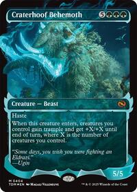 Craterhoof Behemoth (Showcase), Tarkir: Dragonstorm