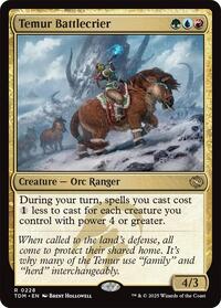 Temur Battlecrier, Tarkir: Dragonstorm