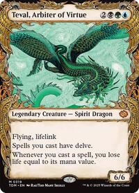 Teval, Arbiter of Virtue (Showcase), Tarkir: Dragonstorm