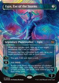 Ugin, Eye of the Storms (Showcase) (Halo Foil), Tarkir: Dragonstorm