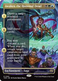 Awaken the Honored Dead (Borderless), Tarkir: Dragonstorm