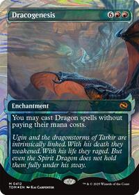 Dracogenesis (0412) (Showcase) (Halo Foil), Tarkir: Dragonstorm