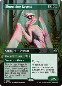 Bloomvine Regent (Borderless), Tarkir: Dragonstorm