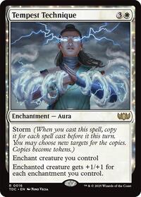 Tempest Technique, Commander: Tarkir: Dragonstorm