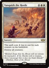 Vanquish the Horde, Commander: Tarkir: Dragonstorm