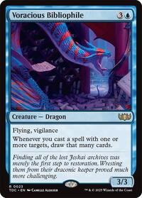 Voracious Bibliophile, Commander: Tarkir: Dragonstorm