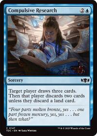 Compulsive Research, Commander: Tarkir: Dragonstorm